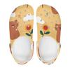 Allover Print EVA Clogs Women Men Soft Sole Lightweight Slip On Casual Footwear Soft Sole Summer Sandals Indoor Outdoor Wear