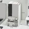 1pcs Book storage box, student desktop, transparent drawer, pen holder, storage rack, office bookshelf, book stand