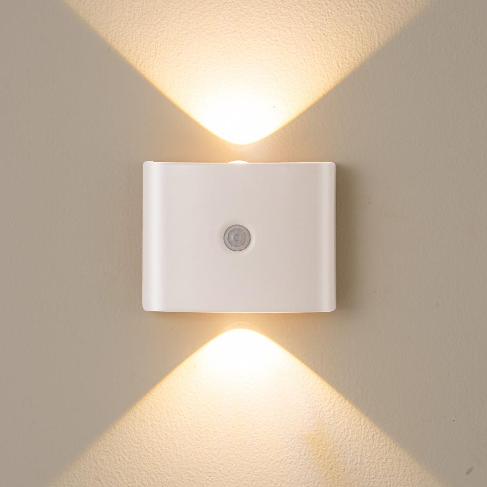 Magnetic Installation LED Induction Wall Lamp PIR Sensor Wall Sconce Bedroom Night Light