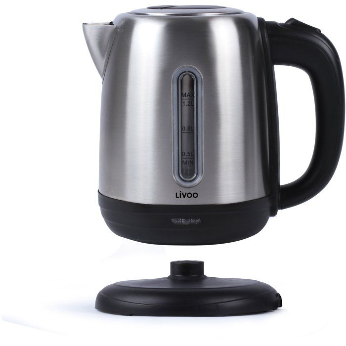 Kettle - Livoo - Dod182 - 1630 W - 1.2 L - 360° Base - Grey