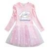 Autumn 2026 New Girls' Princess Mid-length Dresses