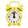 Classic Home Cute Battery Operated Analog Mini Round Bedside Desk Alarm Clock