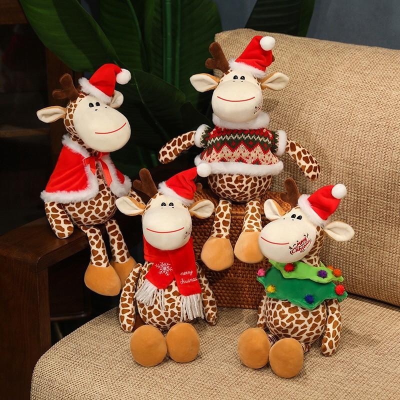 Adorable And Festive Panda Plush Toy For Christmas Celebrations And Gift Giving