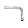 #6 #8 #10 AC 90 Degree Barb Splice Fitting Aluminium Push On Barbed Splicer for Barrier Hose 3/8 1/2 5/8