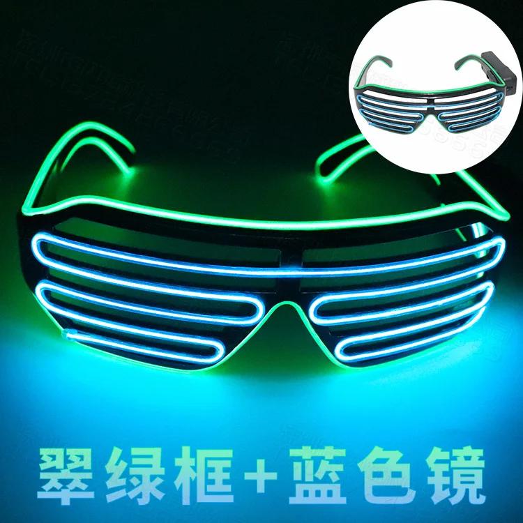 

LED Neon Rave Glasses Flashing LED Sunglasses 16Color Light Up Glasses Carnival Party Glow In The Dark Glasses Festival Supplies