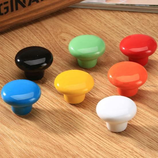 Fashion Ceramic Pull Handle Knob Decor for Kitchen Door Cabinet Cupboard Drawer