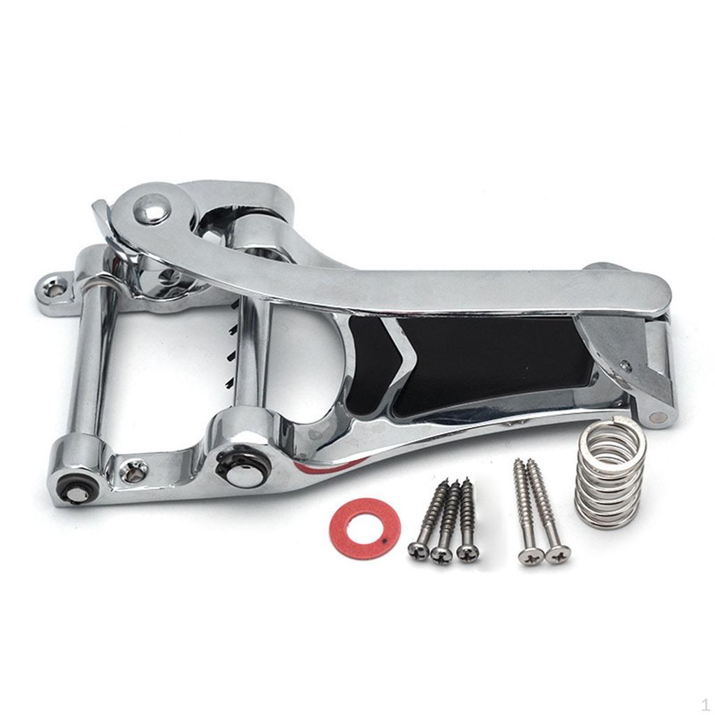 Guitar Tremolo Unit Vibrato Tailpiece Hand Crank Replacement