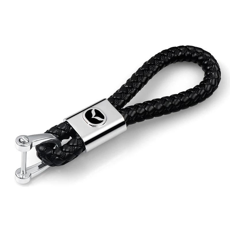 2025 Het 1 st Bil 3D Metall Nyckelring Skalle Formad Nyckelring Hänge Gåva För Mazda MS 3 5 6 7 2 Axela CX5 CX3 CX4 CX30 CX9 Atenza D