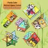 Panda Infinity Cube: 3D Geometric Folding Block - Educational Decompression Toy for Kids