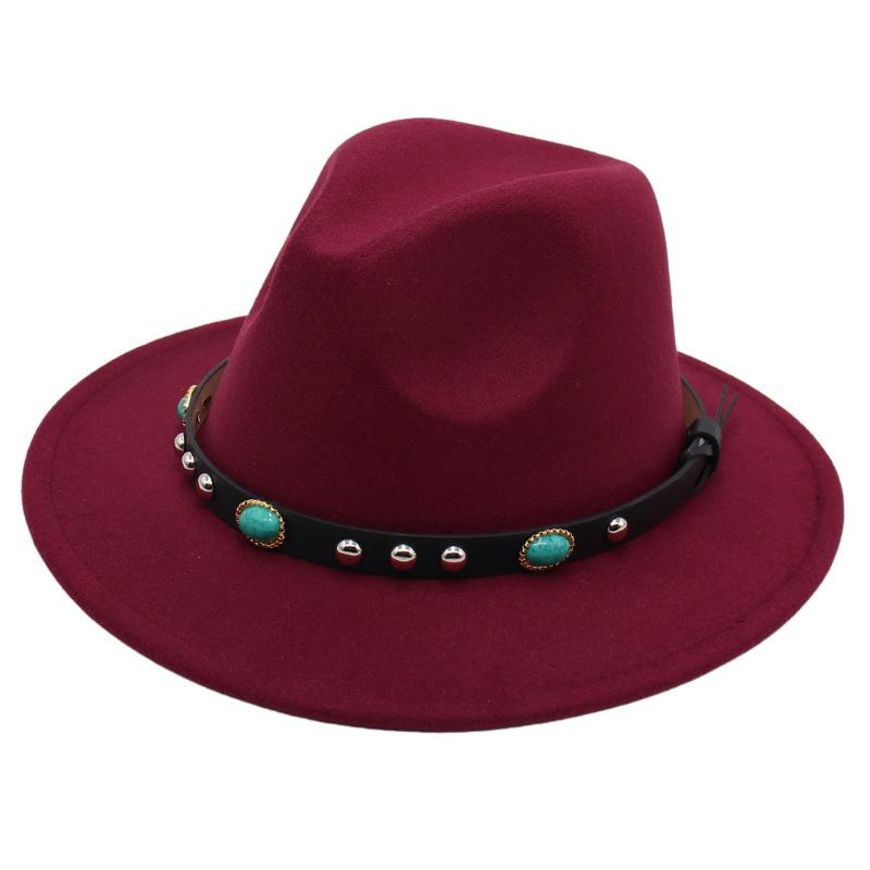 British Top Hat Jazz Fedora Hat Western Cowboy Hat Knight Hat
