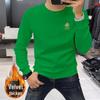 Leichter Luxus Herren 3D Bär Hoodie: Herbst/Winter Lässig Vielseitig Plus Samt Verdickt Trendig Mode