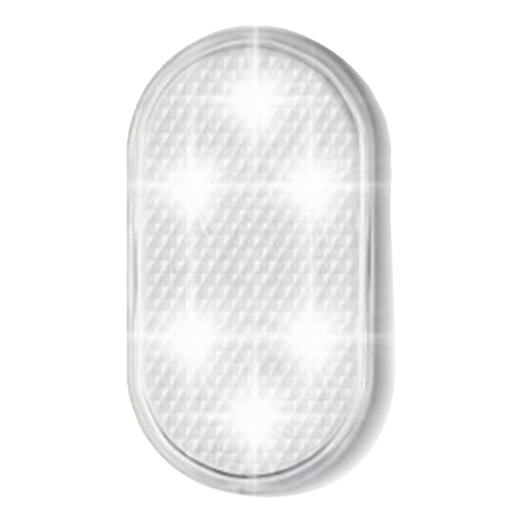 Car Ceiling Light Touch Control USB Charging Mini Compact Car Roof Light LED Reading Lamp Ice Blue