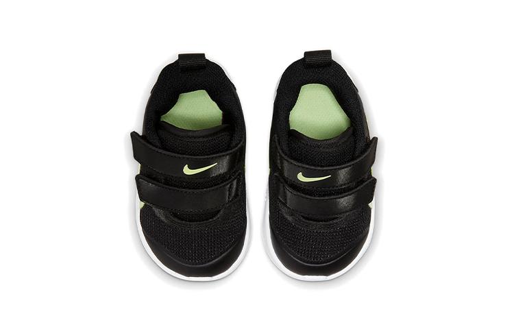 Nike Omni Multi Court Slip Resistant Abrasion Resistant Low Top Toddler Shoes Black Green Infant And Toddler DM9028-003