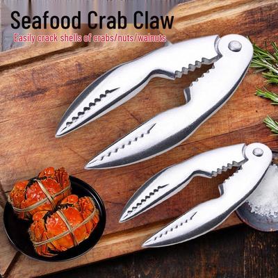 Aluminum Alloy Crab Shell and Nut Cracker Kitchen Tool