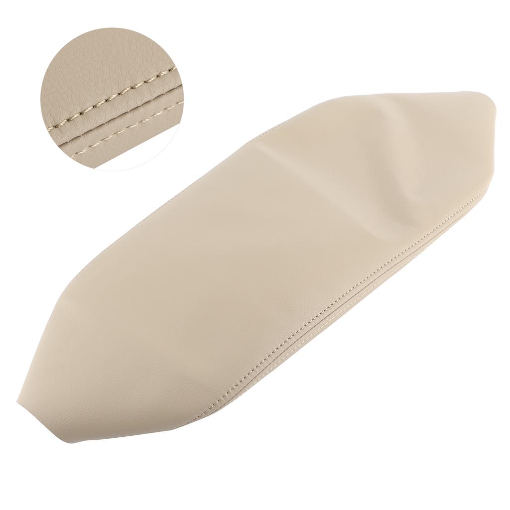 Auto Mittelkonsole Deckelbezug PU Leder Weicher Armlehnen-Schutz Passend für Camry 20072011 Beige