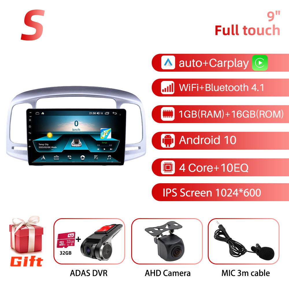 2 Din Car Multimedia Player for Hyundai Accent 2006-2011 Screen Android Radio Stereo GPS Navigation Head Unit Autoradio Carplay