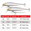 Spinning Sinking Minnow Bait 5G 7G 10G 14G 6Cm 7.5Cm 9Cm 11Cm Fishing Lure Needle Swimbait Vibrating Wobbler Saltwater Hard Bait
