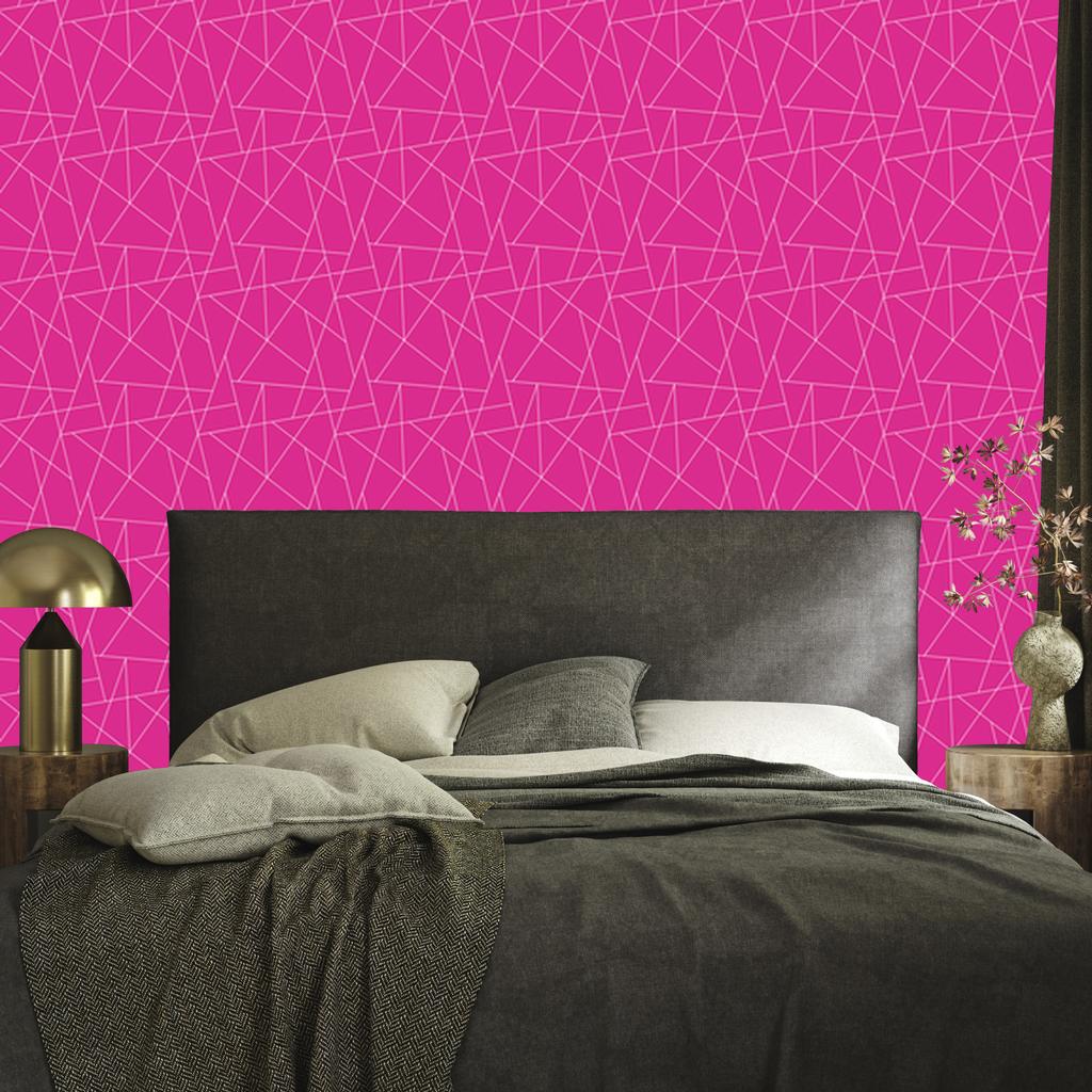 Wallpaper Geometric pattern purple background, purple center 50x1000