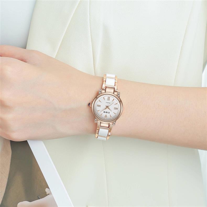 Orologio da Donna in Quarzo Ceramico Sintetico - Design di Nicchia di Alta Gamma