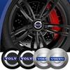 4 vnt. 56 mm/60 mm/65 mm Automobilio ratų centrinės stebulės dangtelio lipdukai Priedai R design xc60 v60 s60 v40 v50 s40 s80 c30 xc40 xc70