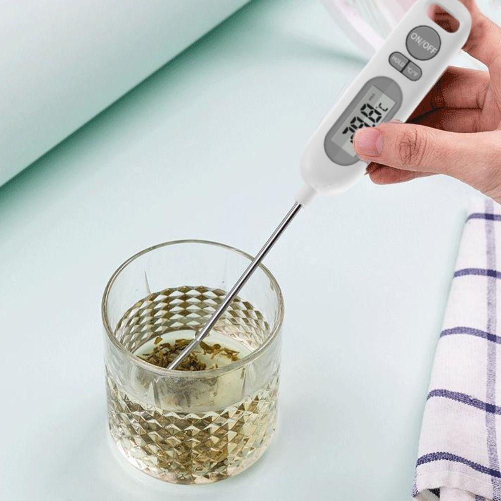 With Protective Case Kitchen Digital Thermometer Waterproof BBQ Thermometer  Oven