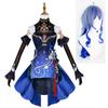 Genshin Impact Cosplay Outfit Shenhe Furina Ganyu Complete Costume Set for Anime Party Carnival