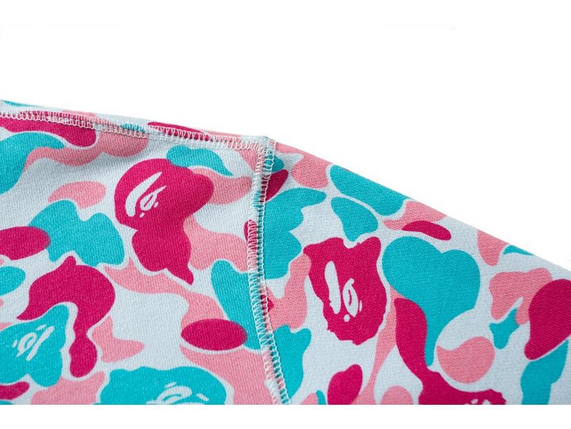 Japanese Trendy Multi-color Camouflage Shark Hoodie - Miami City Edition for Youth