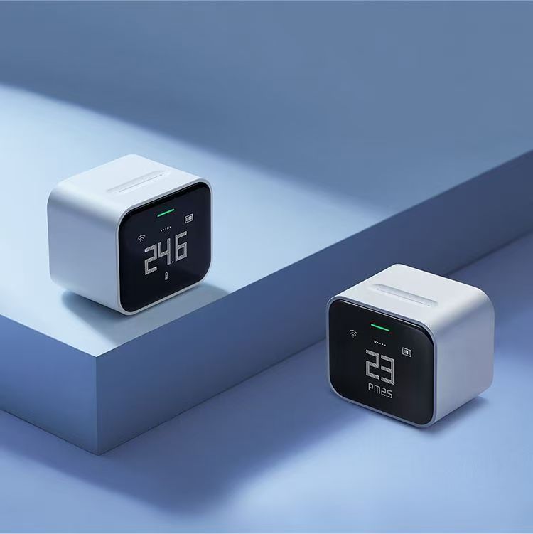 Xiaomi Qingping Air Detector Lite, Real-time Air Quality Monitor for PM2.5 CO2 TVOC Temp & Humidity with Retina IPS Touch Screen