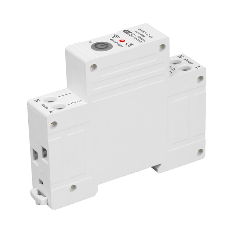 Interruttore Automatico Professionale 63A con Misurazione del Consumo Energetico Interruttori Accessibili da Remoto per Case Intelligenti