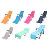 Beach Chair Cover with Side Pockets Absorbent Lounge Chair Cover Quick Dry Towel Chair Cover for Sun Lounger Pool Sunbathing Garden Beach