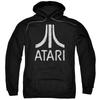 ATARI ROUGH LOGO Licensed Adult Pullover Hooded Sweatshirt Hoodie