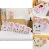 Cute Rabbit Plush Toy With Bow And Embroidery Design For Sleep Kids Girls Girl Bedroom Decor