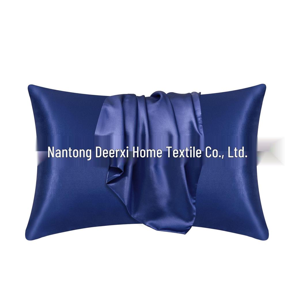 Silk Satin Envelope Pillowcase Pair for Cross-Border Trade