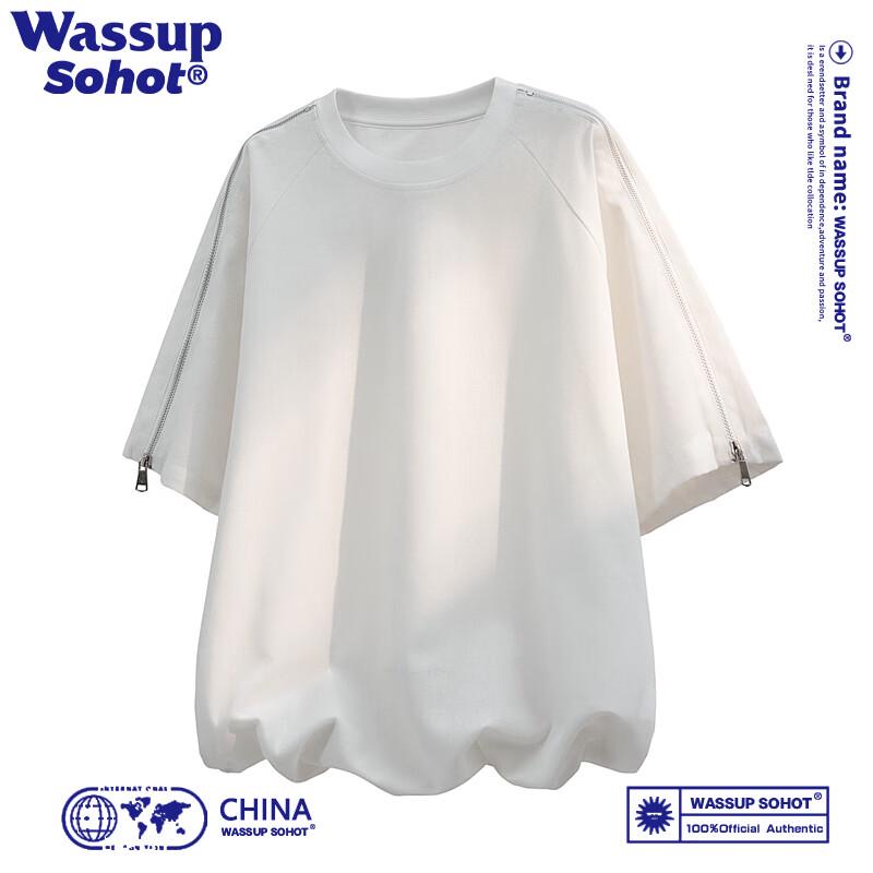 Wassup Sohot Men's Summer Short Sleeve T-Shirt