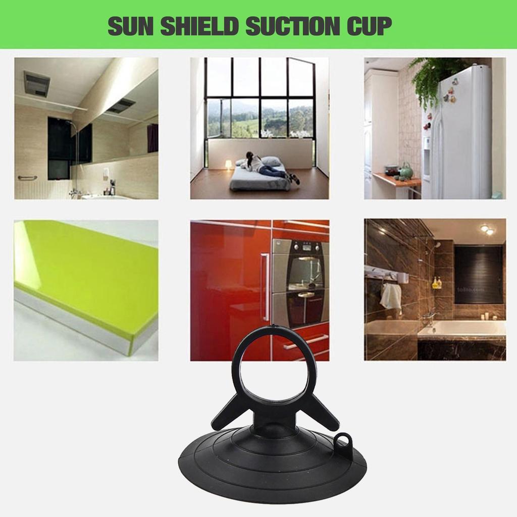 Car Glass Windshield Sunshade Suction Cups Car Shade Sucker Clip Car Sun Visor Suction Pad Hooks for Car Shades Window