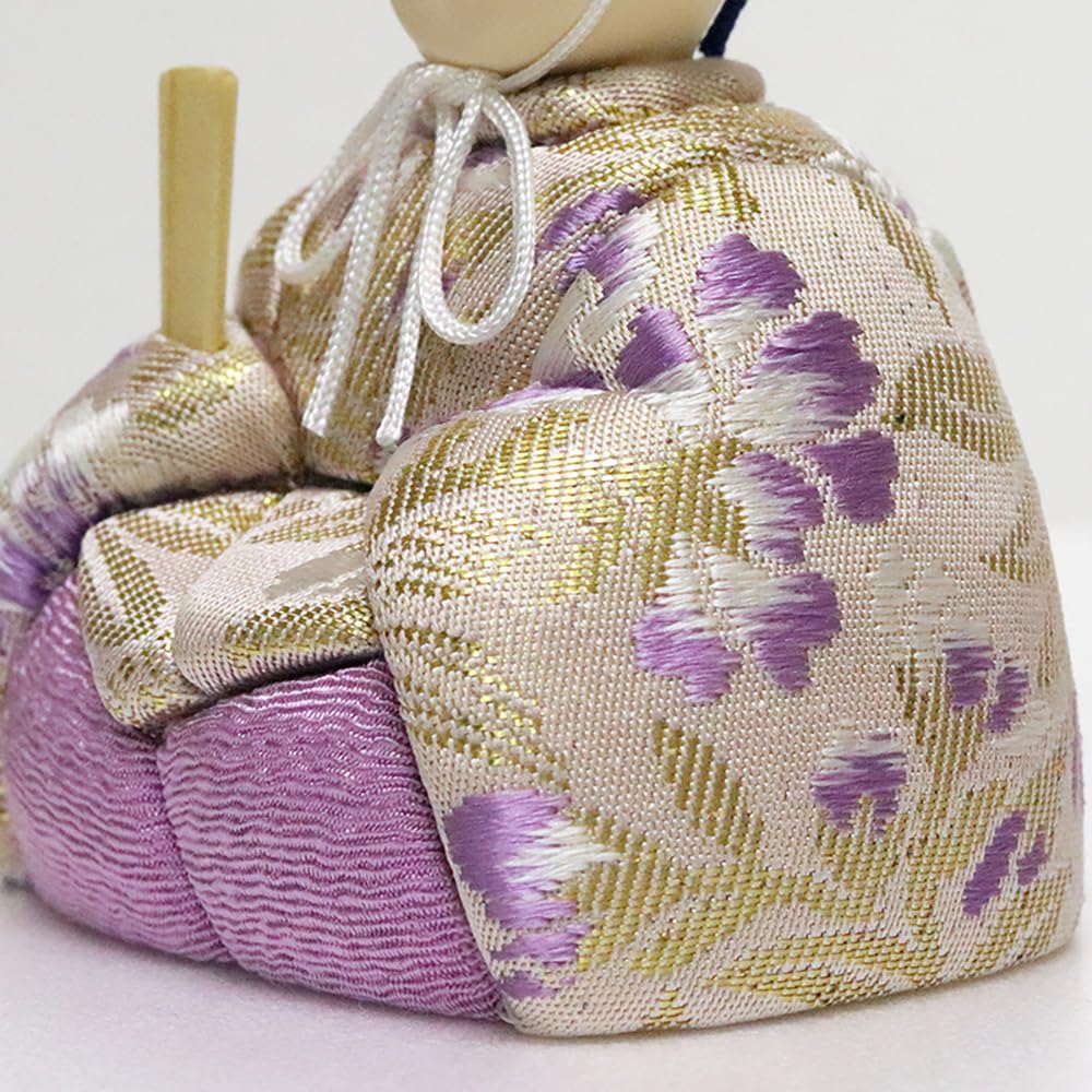 Hina Wooden Kotohoki Doll with Round Doll, Doll, Mikoto, Only, Tray, White, KTH-3203E1