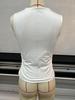 2026 Summer Women's Square Neck Sleeveless Vest T-shirt - Comfortable and Casual Top