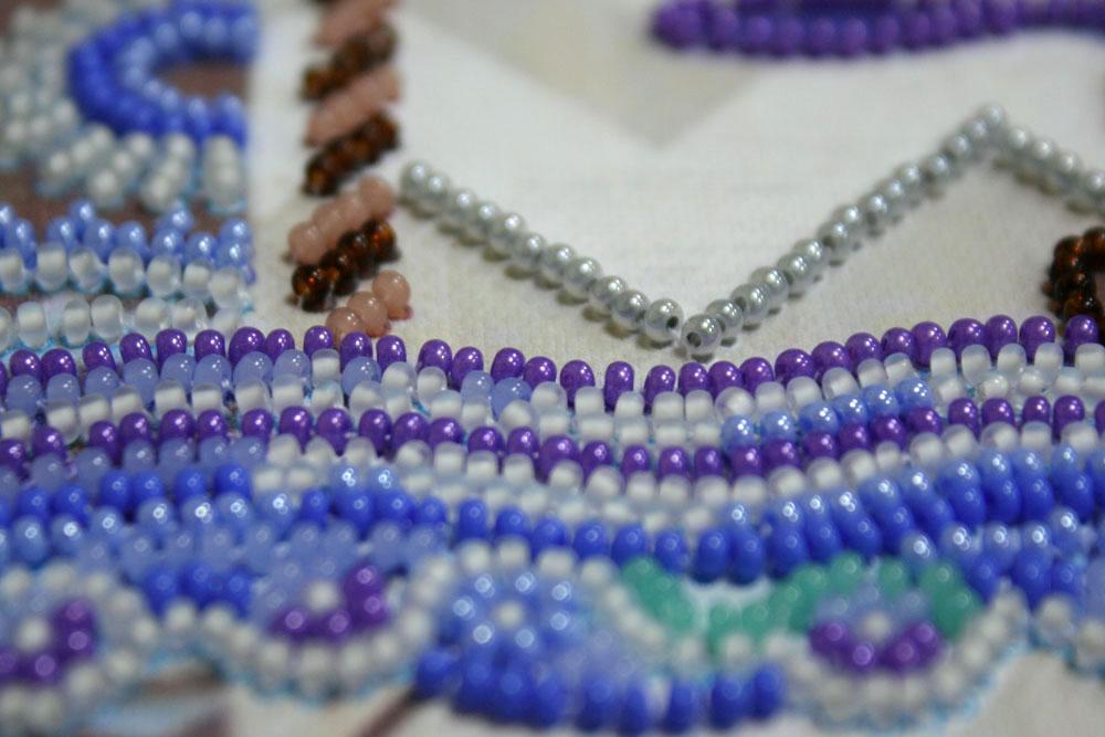 Набор-миди для вышивки бисером на натуральном художественном холсте Абрис Арт Морская тематика