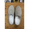 Pani Calle Mario Italy Import Cowhide Suede Gray Banding Slip On F qFo01gr