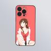 Anime Chizuru M-Mizuhara Phone Case For iPhone 16 15 14 13 Pro Max Plus Mini Frosted Soft Shell Funda Shockproof Cases