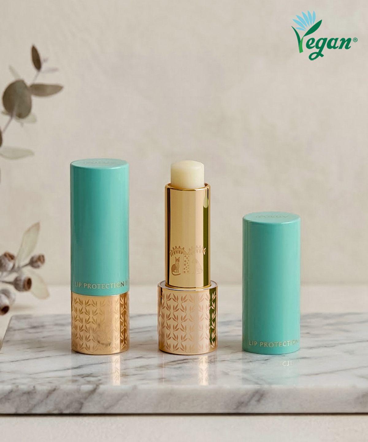 [2 Pack] E-Pureup Unscented Hypoallergenic Vegan Moisturizing Lip Protection Stick Lip Balm