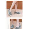 Summer New Openwork Women's Shoes Breathable Casual One-foot Mom Shoes Lightweight and Comfortable Mesh Middle-aged and Elderly Slip-ons