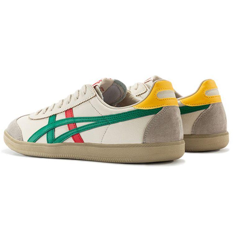 ONITSUKA TIGER Tokuten White Beige Red Green Unisex Sneakers Tan 1183C095-200