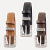 Genuine Leather Belt For Men With Silver Buckle Durable Twoply Cowhide For Casual And Formal Wear