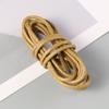 Sport Shoe Coloured Boots Laces Strings Leather Dress Shoes Round Waxed Shoelaces Shoe Laces Cord