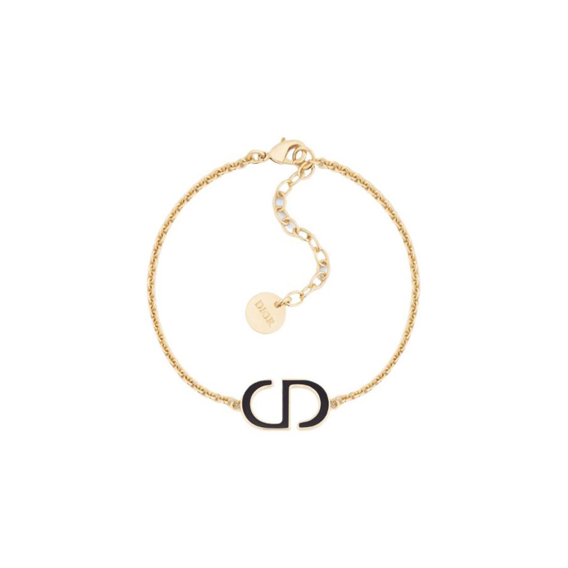 

Dior Petit Cd Logo Pendant Metal Bracelet Women bracelet Gold B2045WOMLQ-D307 F,Gold