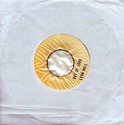 

7inch Record LEON HALL - Out Of Love NONE Not On Label 1980 UK Reggae, Ska & Dub Used