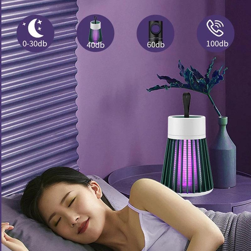 Přenosná lampa proti komárům USB lapač much hubič hmyzu ložnice repelent proti komárům venkovní lampa proti komárům elektronický hubič komárů