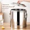 Dispensador Isolado para Alimentos e Bebidas Dajujiang Commercial Extra Espesso de Aço Inoxidável 304