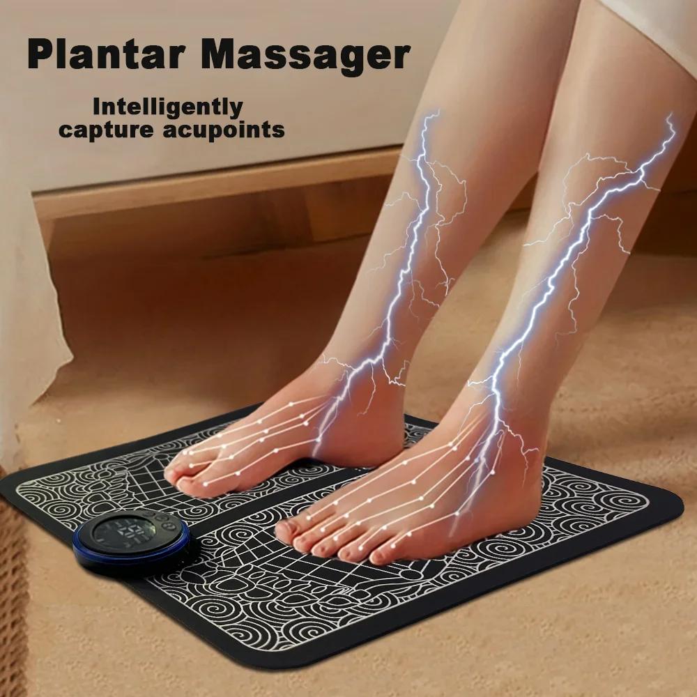 Elektrisk fotmassasjepute Muskelmassasje Avslappingstrener For Massasje Fitness Utendørs Sport Hjem Familie Relax